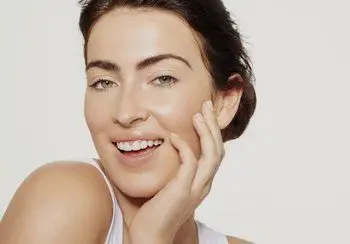 Woman with a confident smile